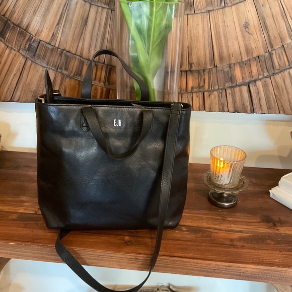 Madewell Handbags - Madewell  Leather Small  Crossbody Tote, Color Black